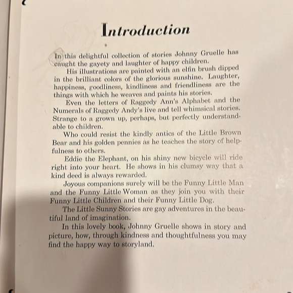Johnny Gruelle’s Golden Book of stories from 1929. - Picture 5 of 10